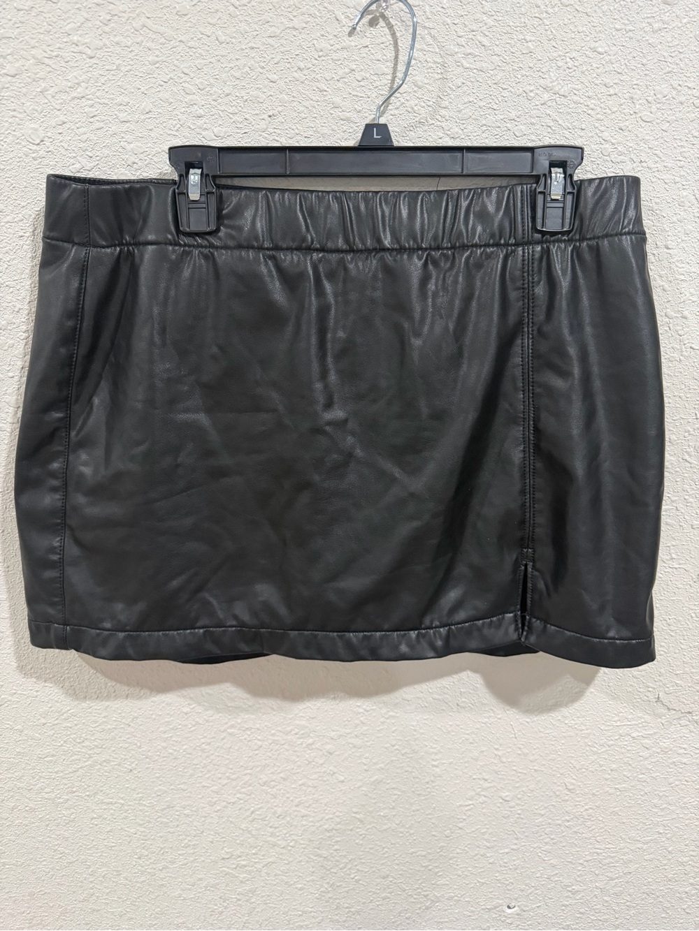 Leather skirt